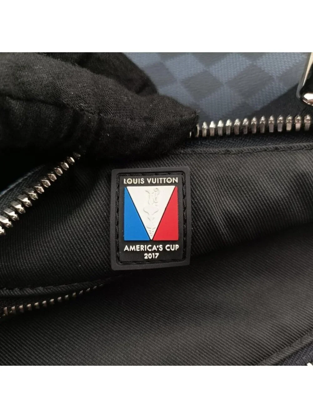 Louis Vuitton Mick PM America's Cup Limited Damier Cobalt Tricolor Canvas